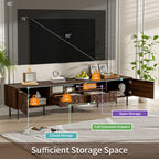 78 Inch Modern TV Stand for TVs Up to 85"