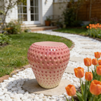 Strawberry Fruit Stool - 13.4" Oversized Resin Stool