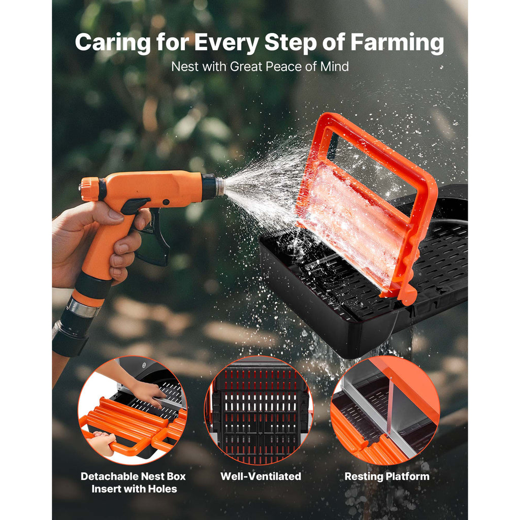 Chicken Nesting Boxes with 2 Compartments