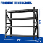 5000 lbs Heavy Duty Garage Shelving Unit