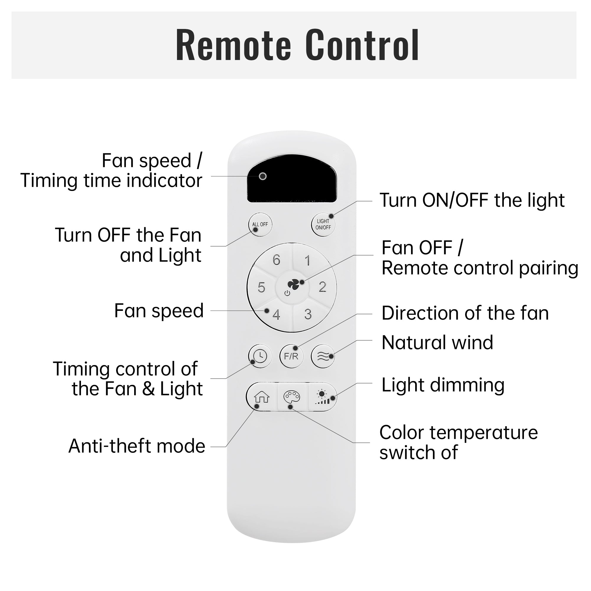 52 Inch Ceiling Fan With Light