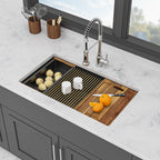Quartz Kitchen Sink - 30" x 19" x 9.65"