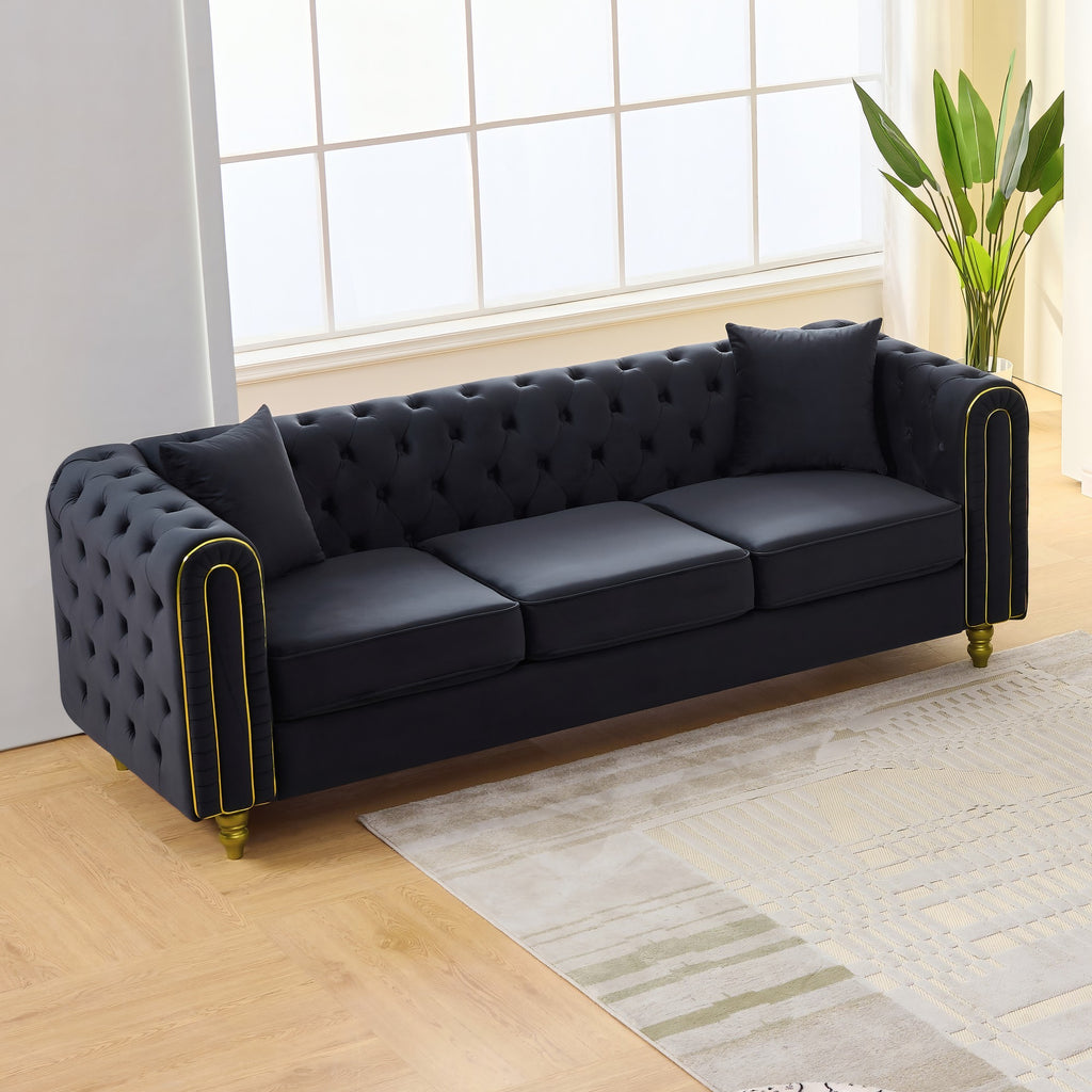 3 Seater Modern Loveseat Sofa