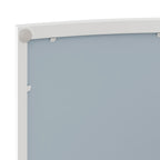 23.62" Modern Arched Glass Double-Door Wardrobe