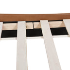 Aspen Vertical Tufted Headboard Platform Bed Set, King