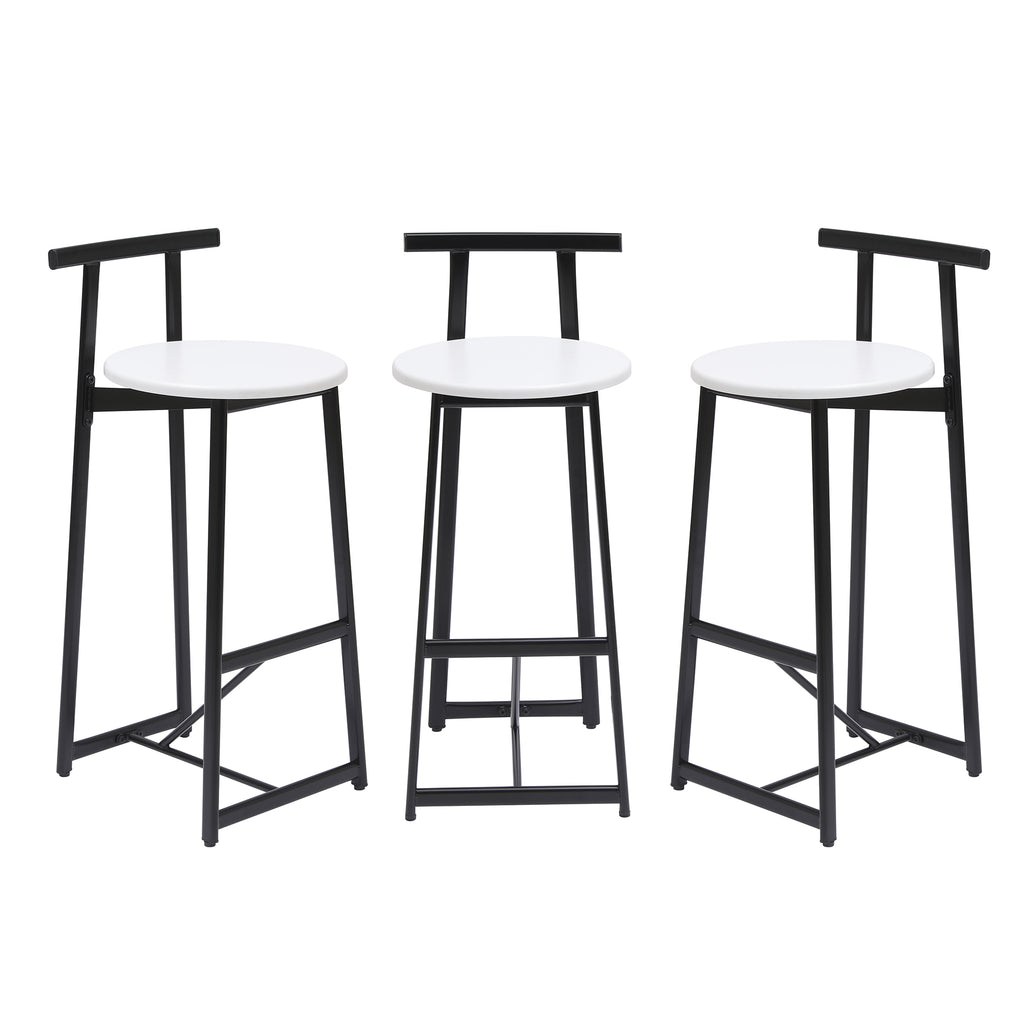 Bar Stools Kitchen Island Bar Chairs Set of 3