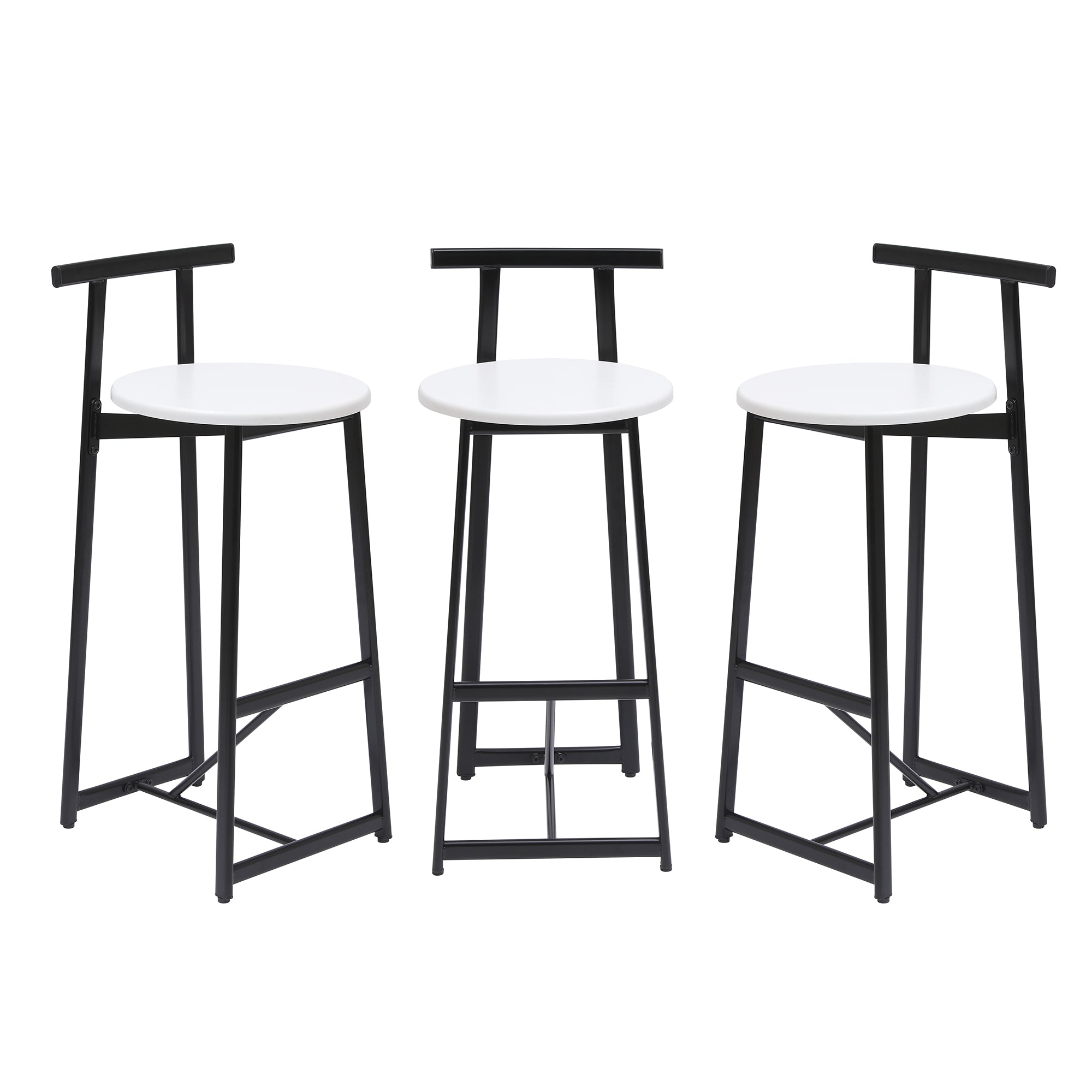 Bar Stools Kitchen Island Bar Chairs Set of 3