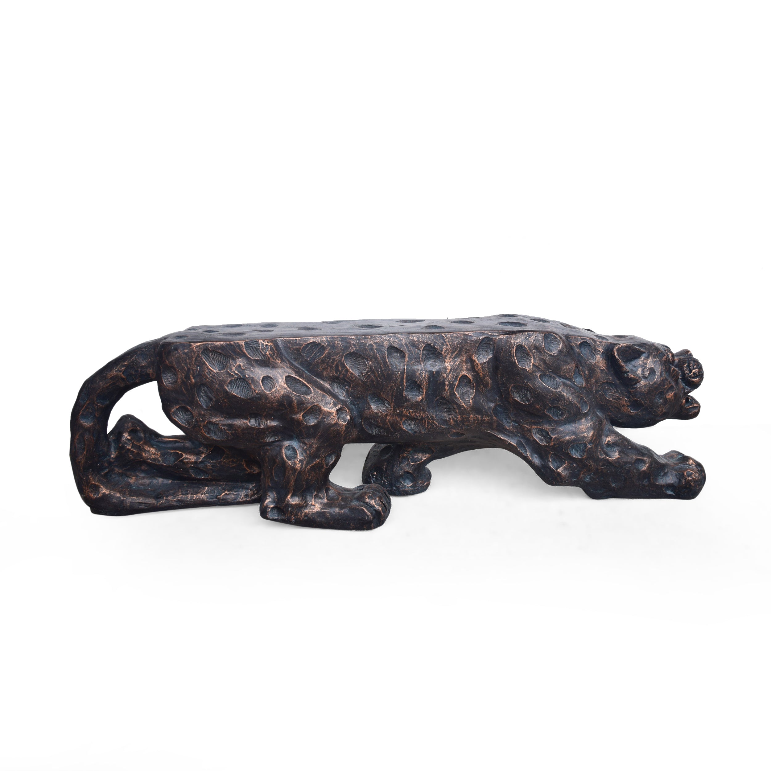 Leopard Lightweight Concrete Bench
