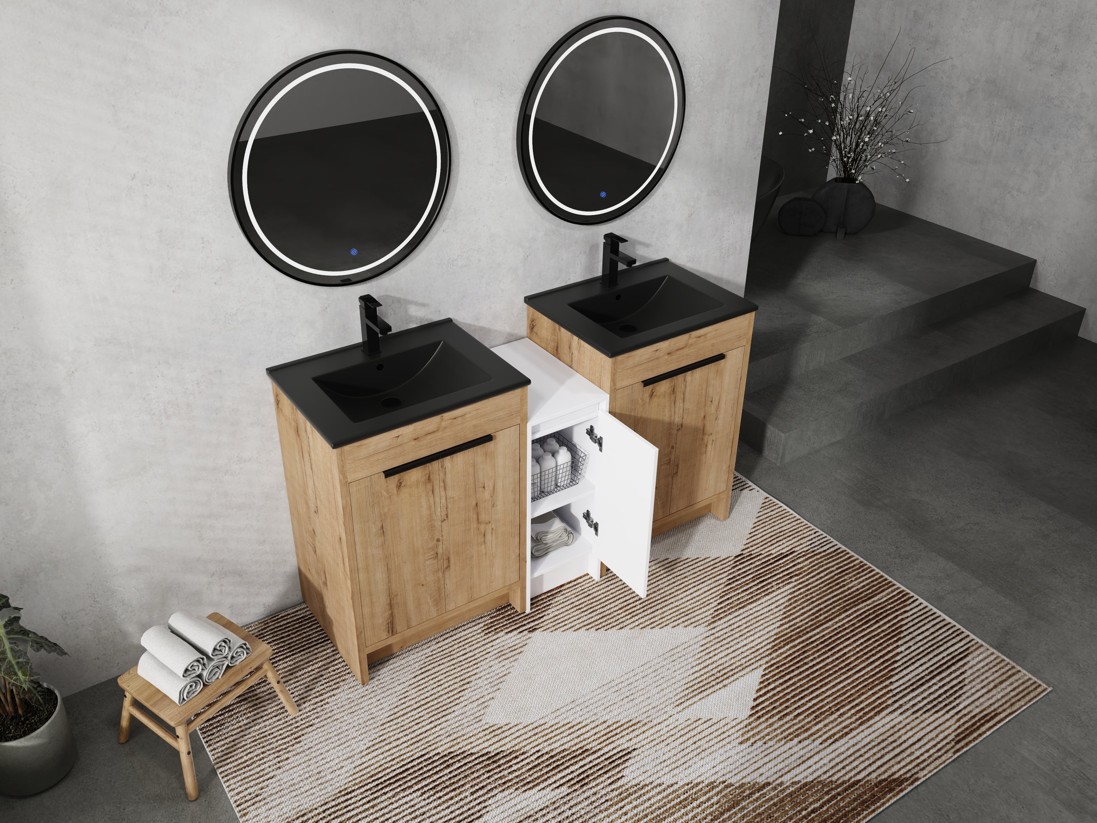 60 Inch Freestanding Bathroom Vanity
