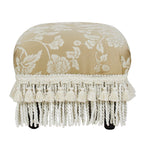 Fiona Accent Footstool Ottoman, Champagne