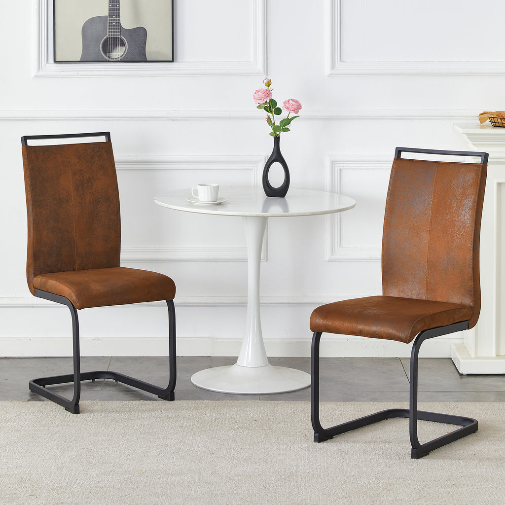 Set of 2 Vintage Dining Chairs