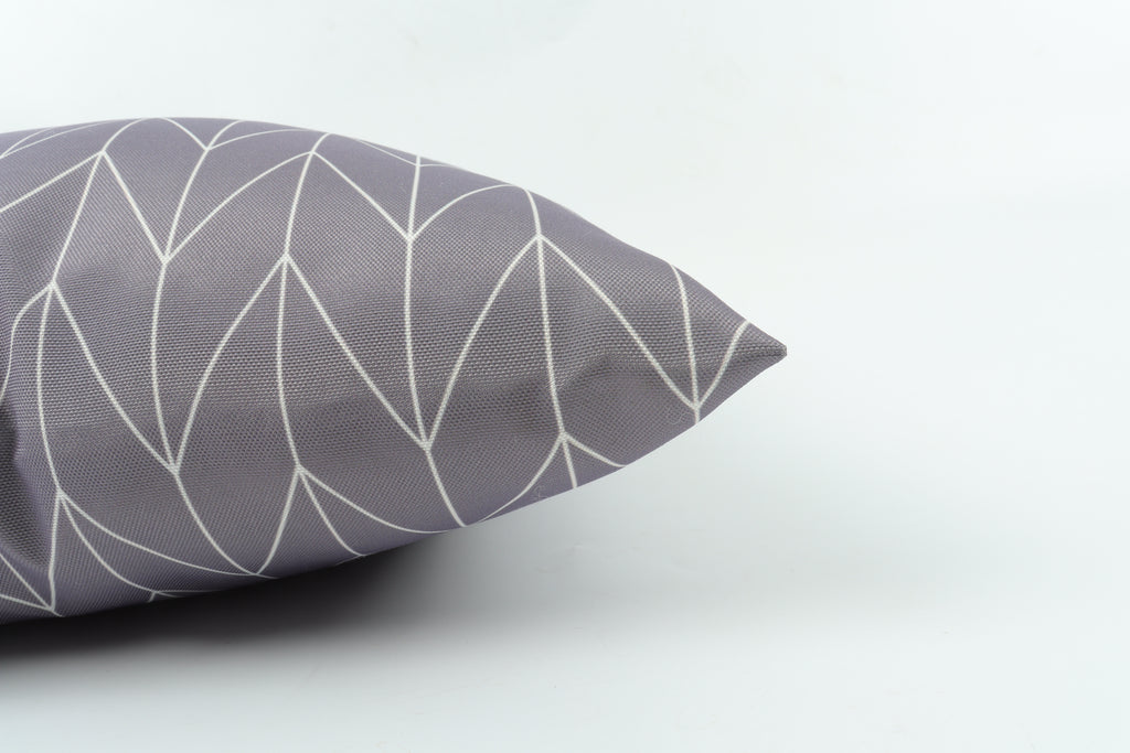 2 Pack Outdoor Throw Pillows - Dusty Gray