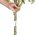6 FT Tall Artificial Olive Tree - Lifelike Design for Your Space