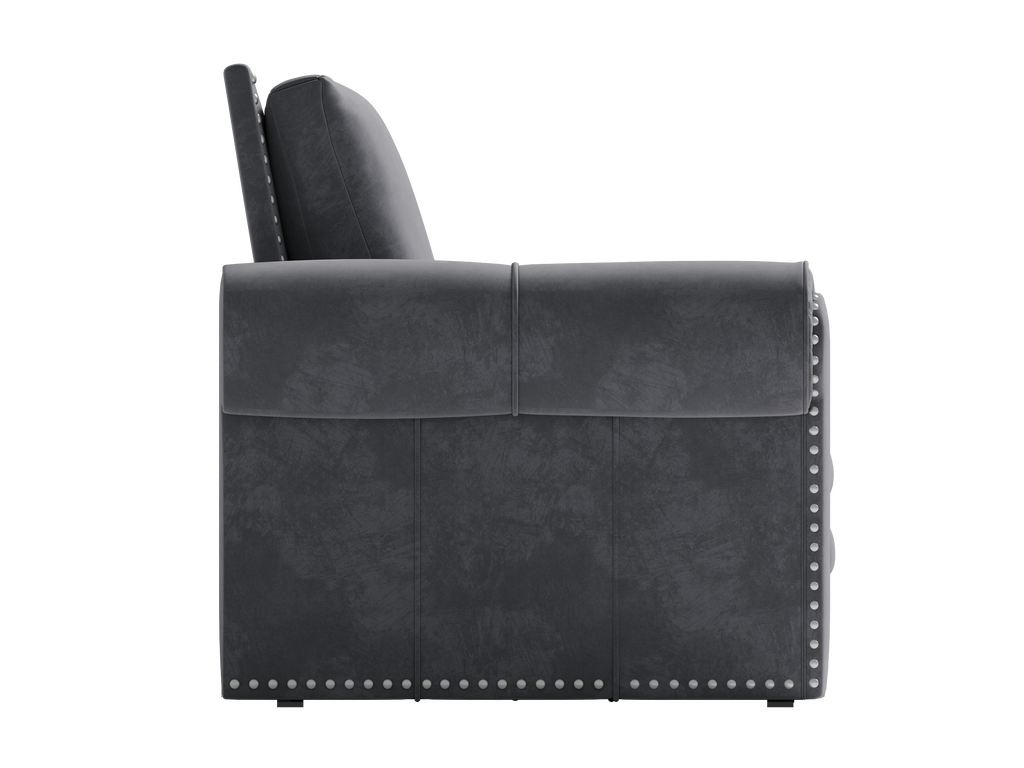 Chesterfield Velvet Convertible Sleeper Sofa