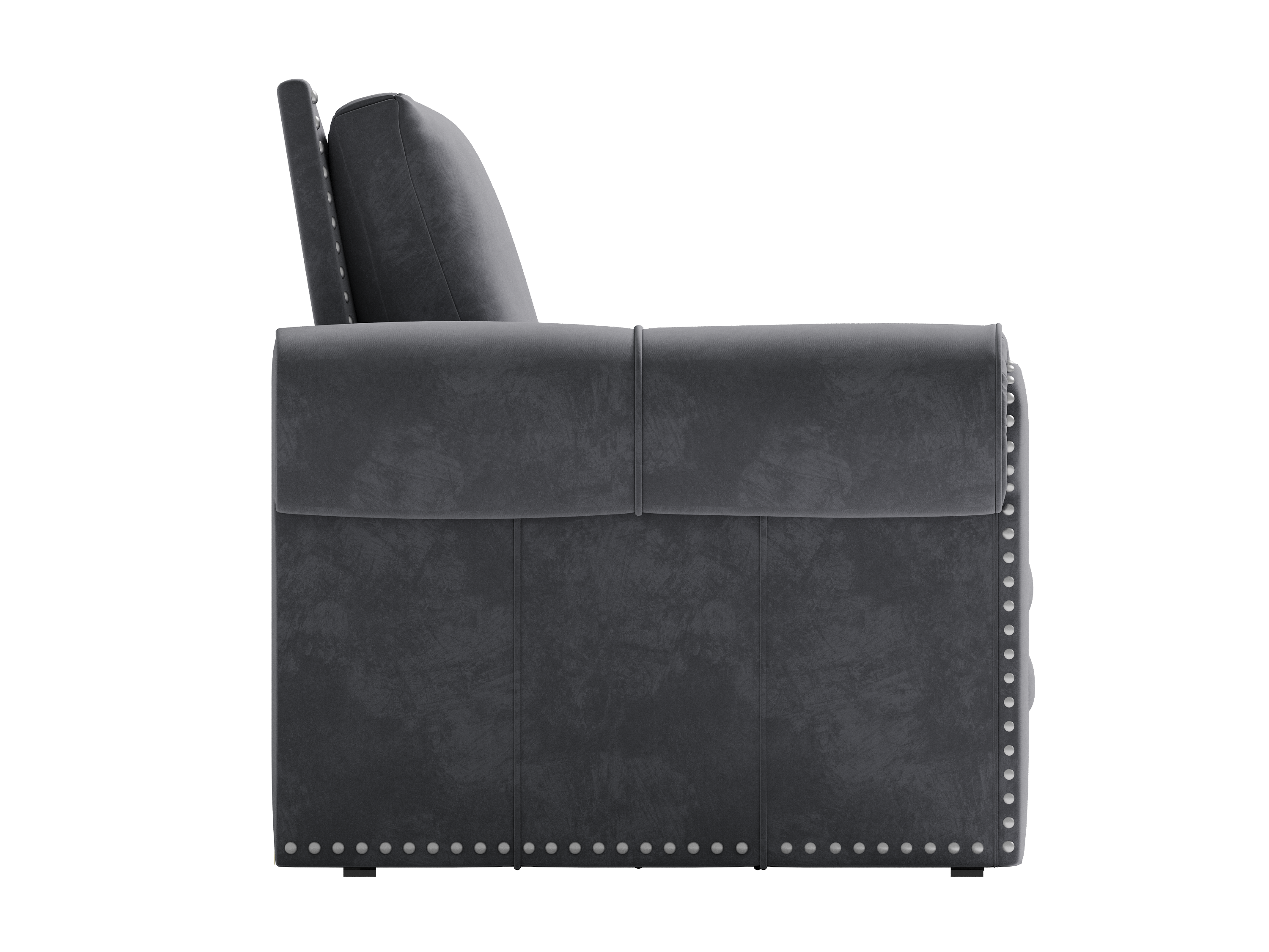 Chesterfield Velvet Convertible Sleeper Sofa