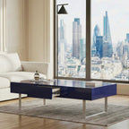 High Gloss Coffee Table - 52.4" x 26.8" x 15.6"