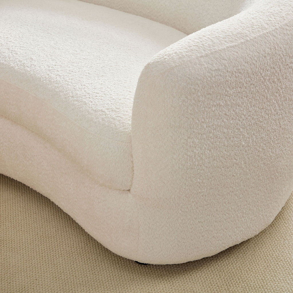 Classic Curved Tight Back Sofa
