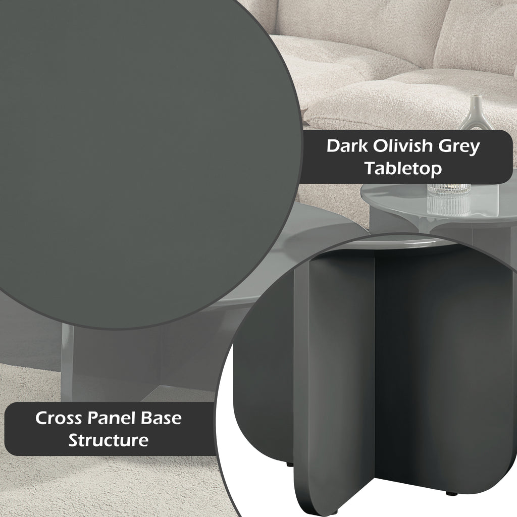 Lamond Dark Olivish End Table