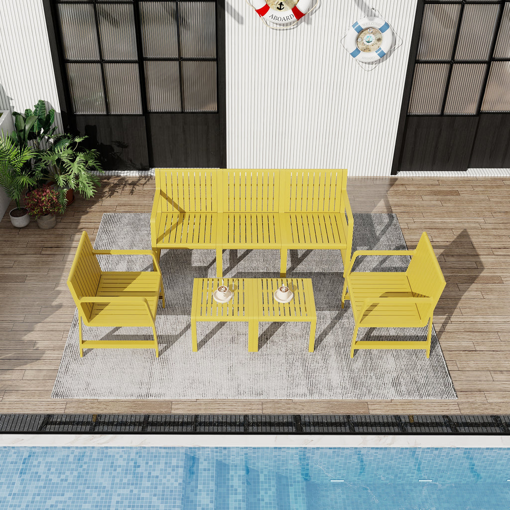 Summer 5-Piece Indoor/Outdoor Furniture Set