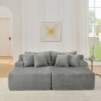 Two-Seater Lazy Sofa Lounge Chair