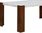 Hettie Engineered Stone Top Dining Table