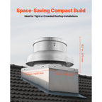 Roof Exhaust Fan with High-Power Motor