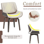 Mid-Century Modern Dining Chair - Set of 2