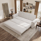 Chesterfield 3-in-1 Velvet Convertible Sleeper Sofa