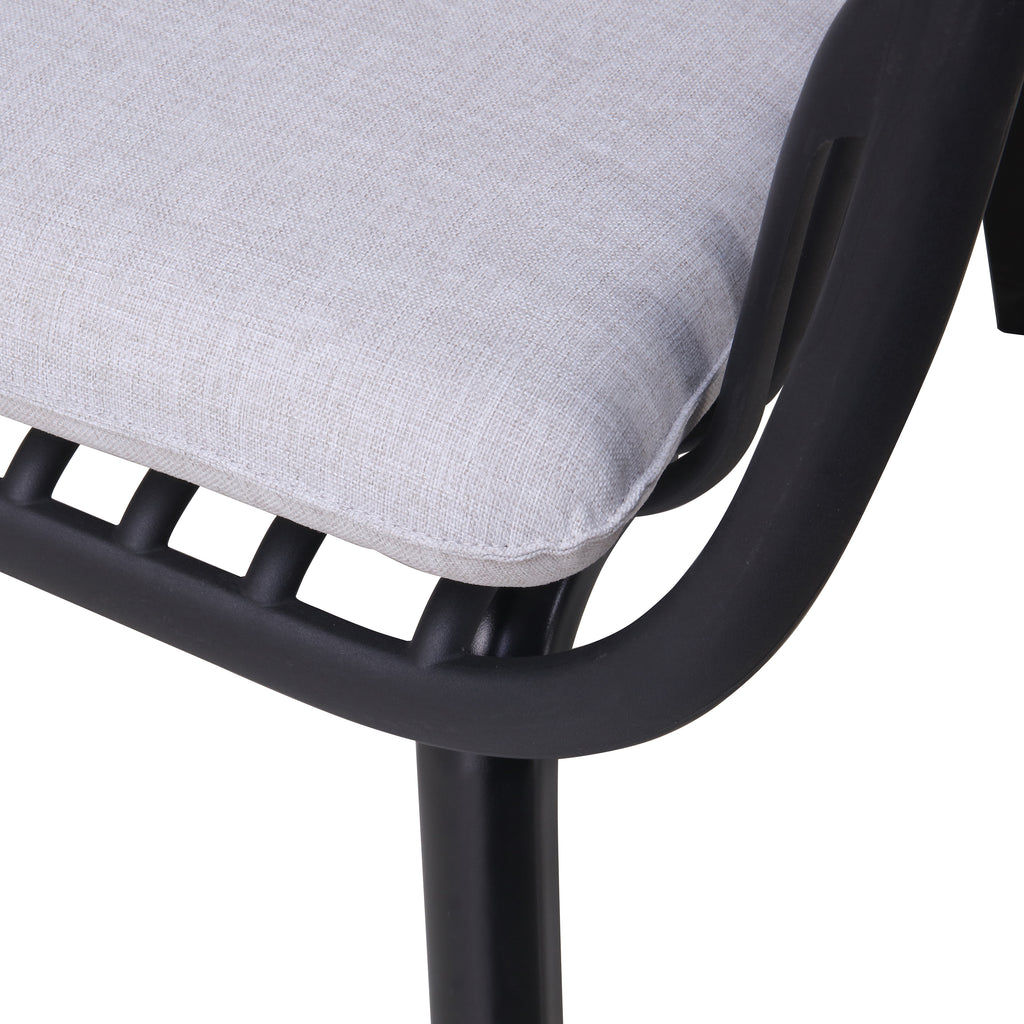 Huron Outdoor PP Club Chair Set of 2