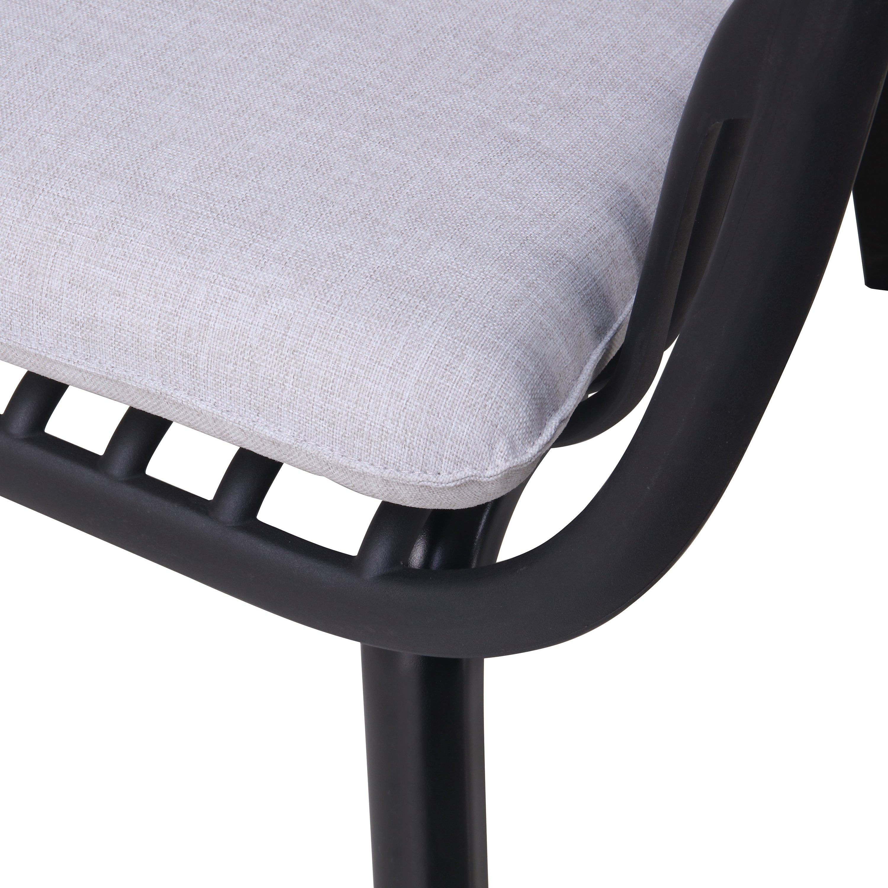 Huron Outdoor PP Club Chair Set of 2
