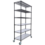 6 Tier 6000lbs Capacity NSF Metal Shelf Wire Shelving Unit