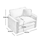 Luxurious and Sophisticated Deep Seated Sofa Set