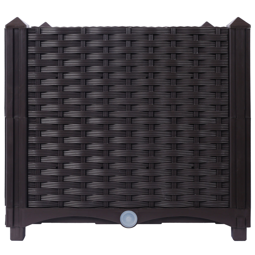 Deep Raised Garden Bed Plastic Planter Boxes
