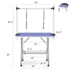 Large Grooming Table for Pet Dog and Cat with Adjustable Arm and Clamps