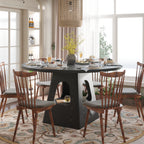 Round Dining Table for 4-6