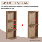 12" Bathroom Wall-Mounted Storage Rack