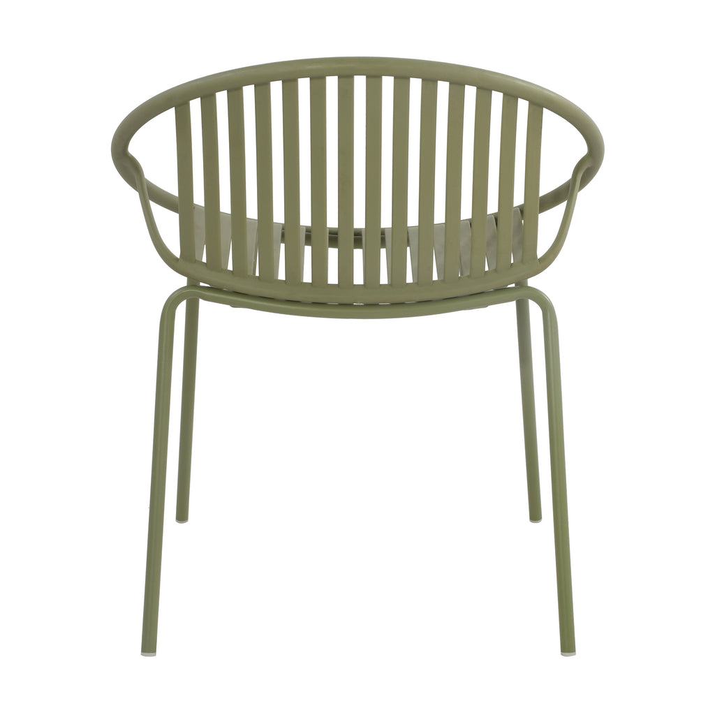 7 Pieces Outdoor Modern Dining Set with Stackable Chair