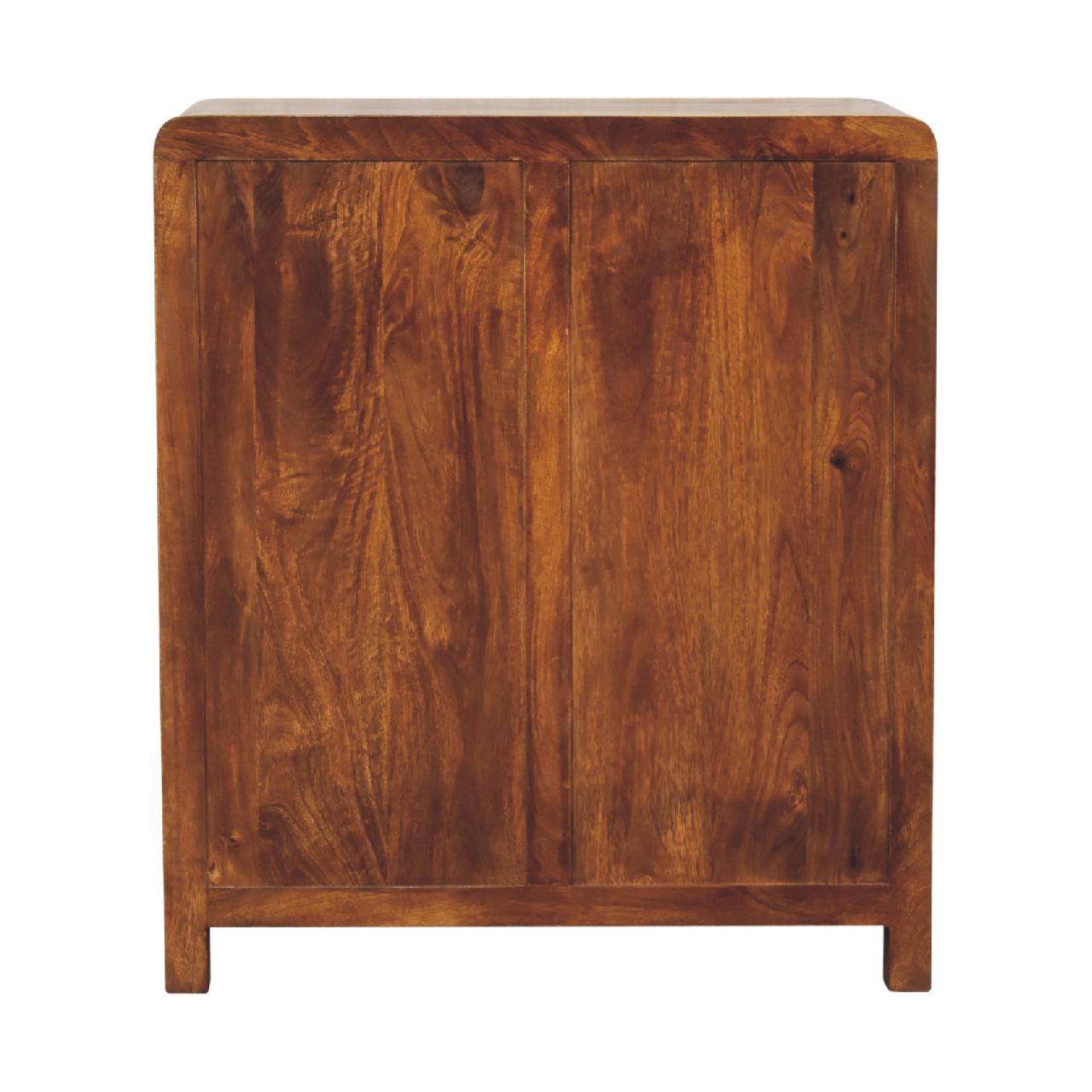 Solid Wood Aspen Chest, 3-Drawers, Chestnut