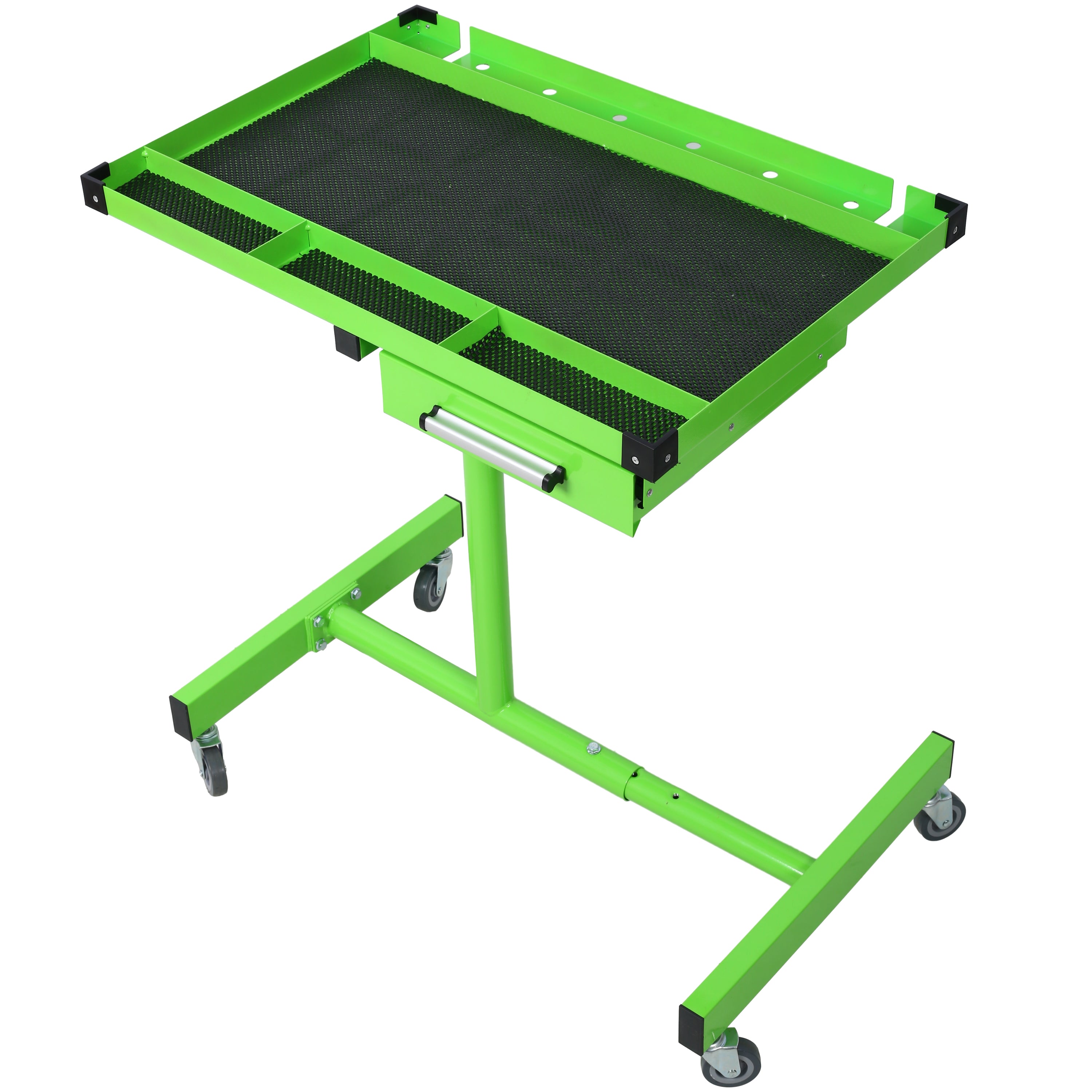 Adjustable Tear Down Work Table with Drawer