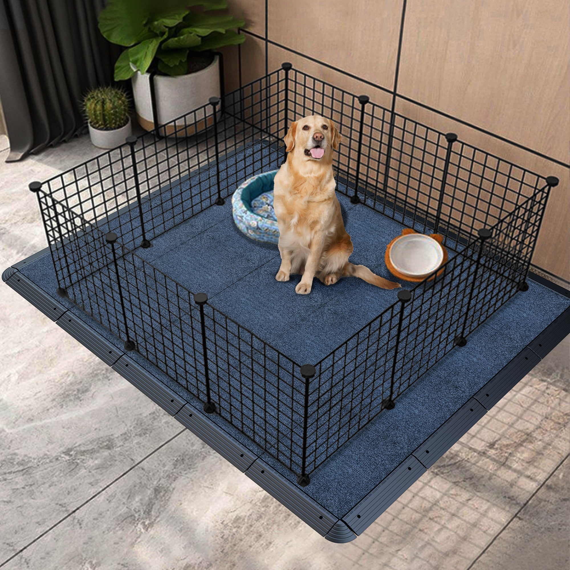 Carpet Floor 12" Patio Deck Tiles