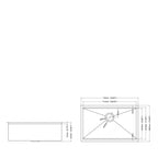 Undermount Workstation Kitchen Sink - 30"x19"