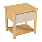 Wood Nightstand Set - Modern Nightstands with Drawer