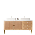 MUNIN 60" Bathroom Vanity with Sinks