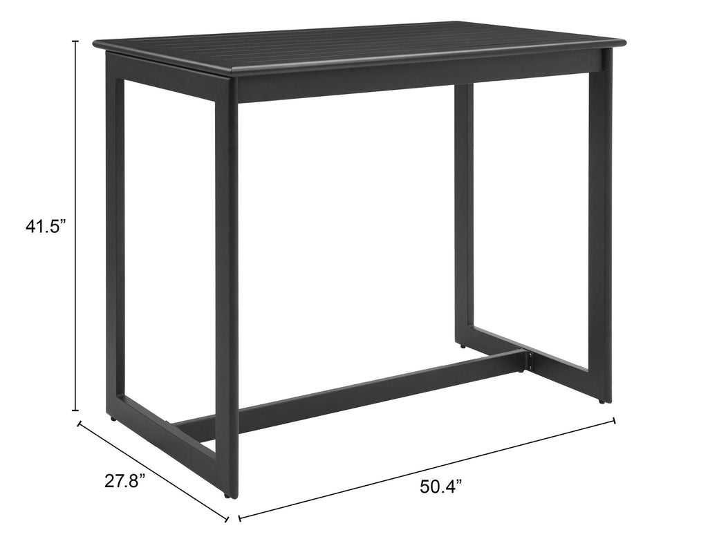 Midnight Wave Bar Table