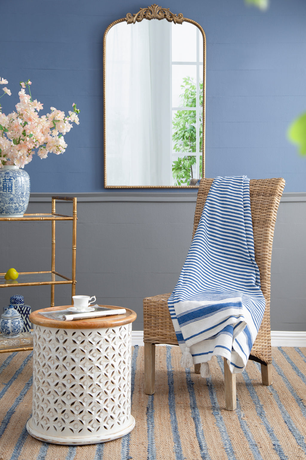Brighton Decorative Throw Blanket - 50x60 Inches