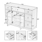 Large Cabinet with Storage for Living and Dining Room