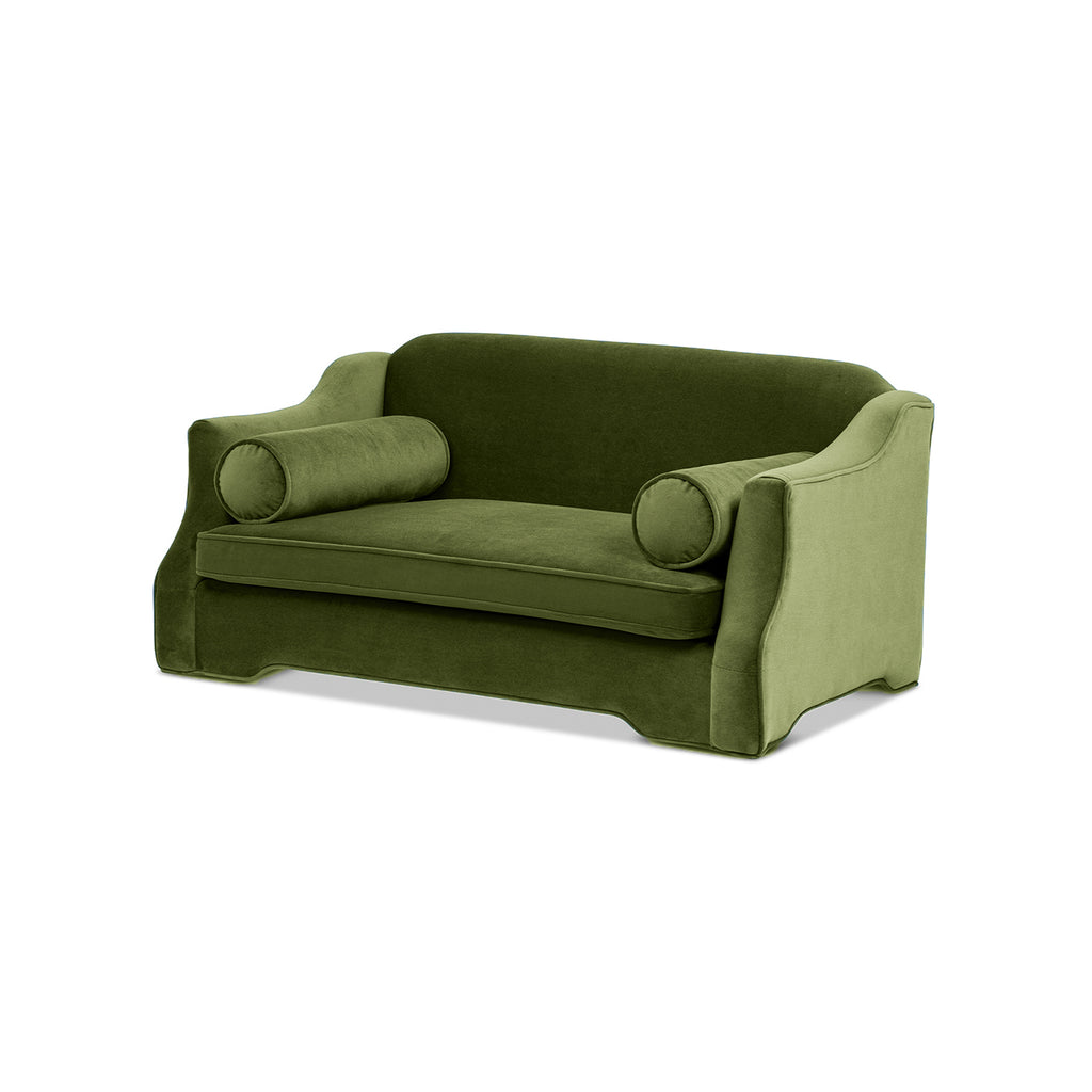 Paloma 35.5" Dog Sofa Bed, Medium, Olive