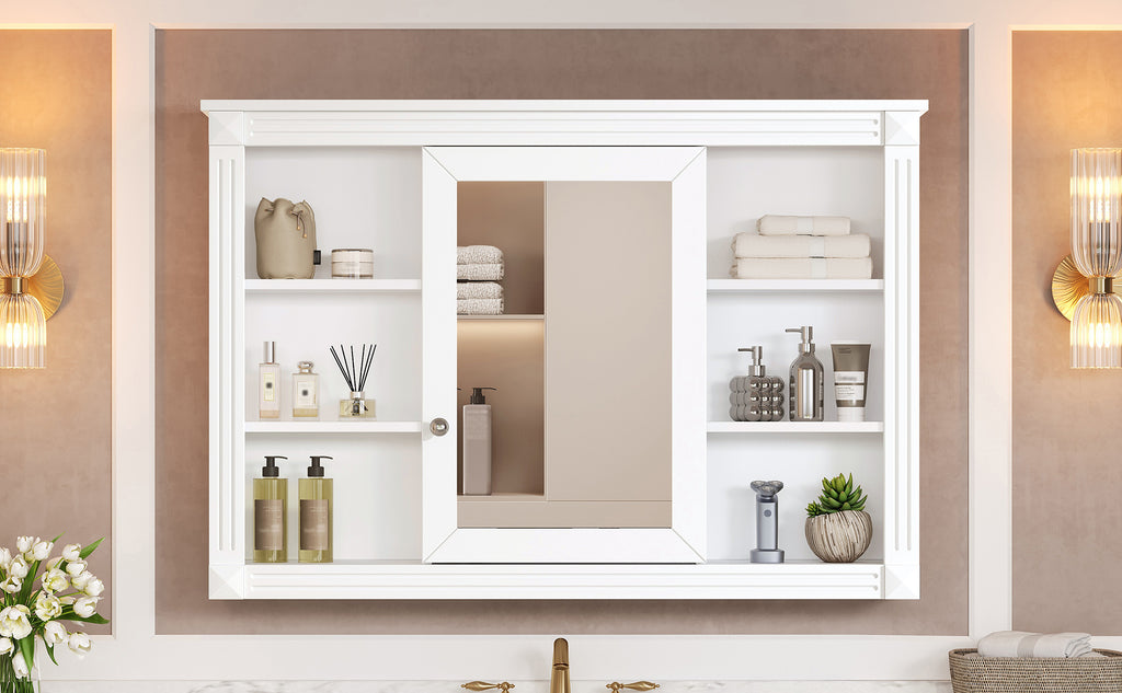 42'' Wall Mounted Bathroom Storage Cabinet