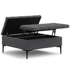 Laura Lift Top Storage Ottoman