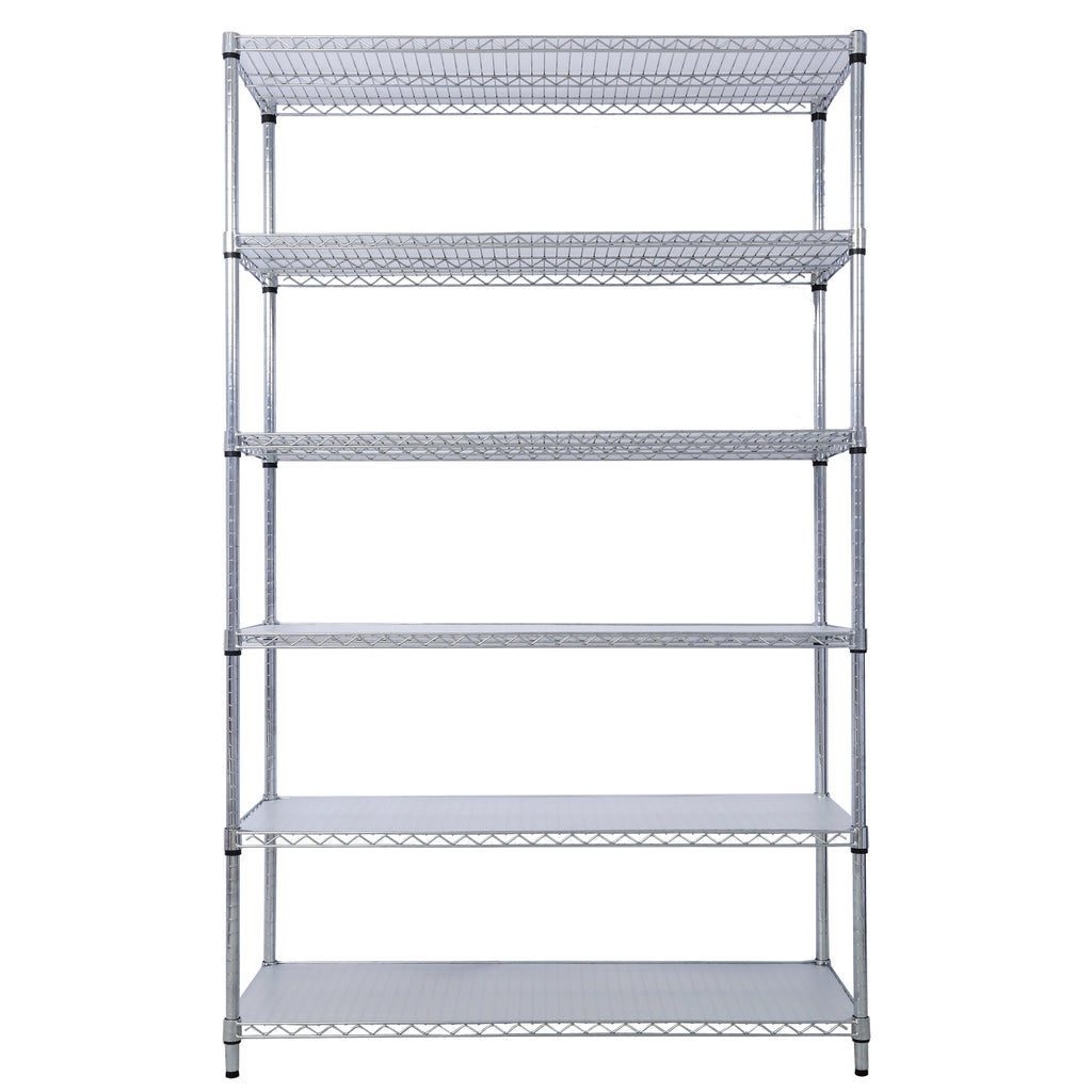 6 Tier 6000lbs Capacity NSF Metal Shelf Wire Shelving Unit